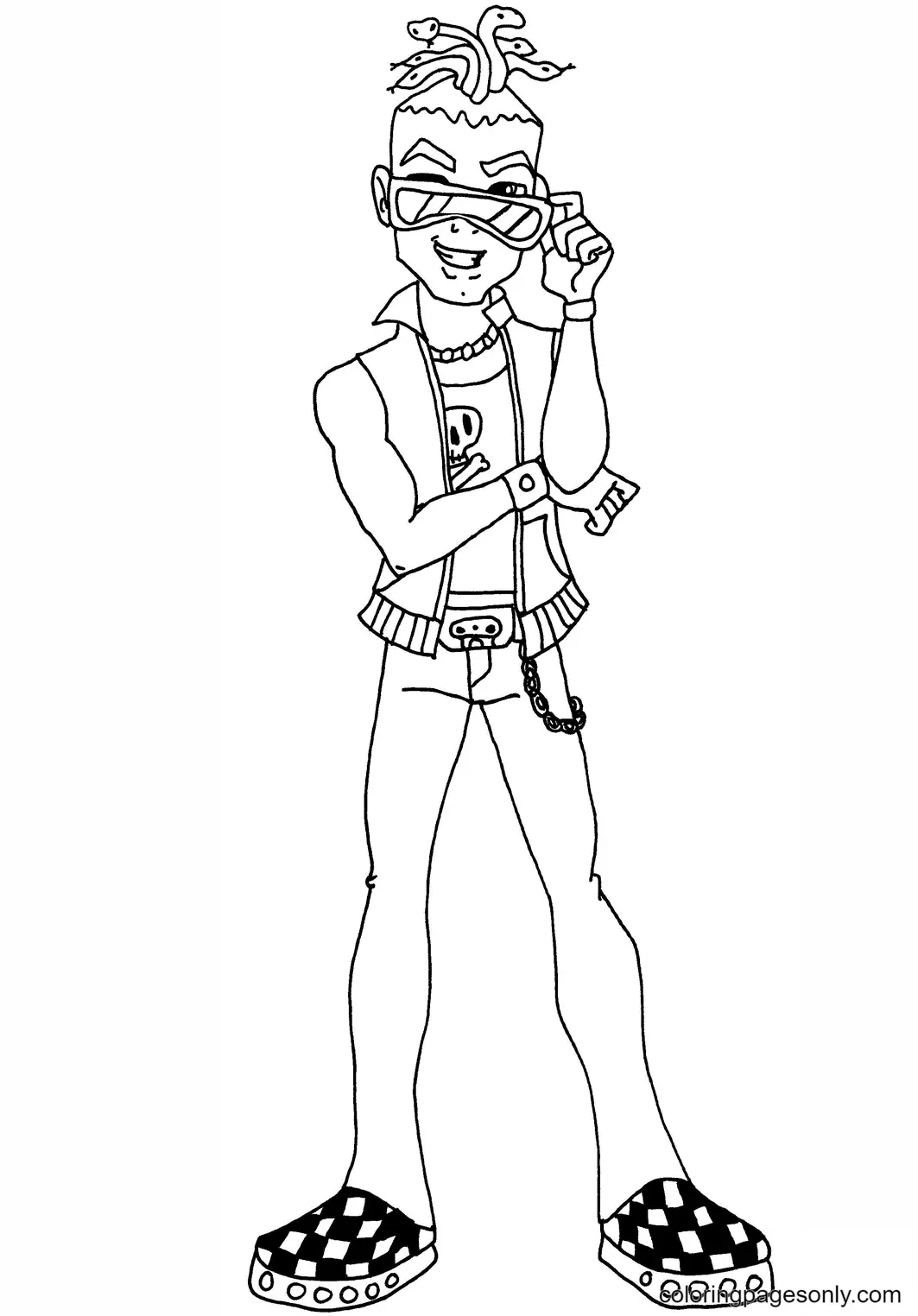 Monster High Coloring Pages 63
