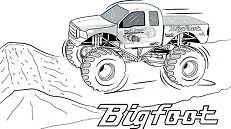 Desenhos de Monster Truck Para Colorir 75