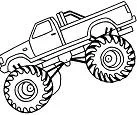 Desenhos de Monster Truck Para Colorir 86