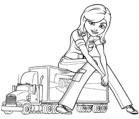 Monsters vs Aliens Coloring Pages 15