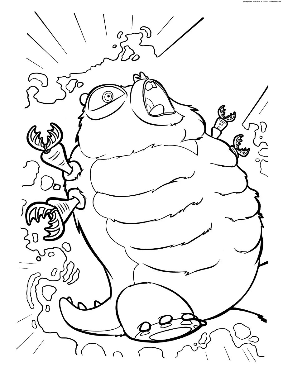 Monsters vs Aliens Coloring Pages 16