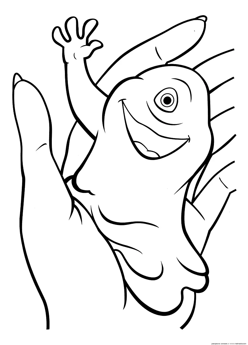 Monsters vs Aliens Coloring Pages 25