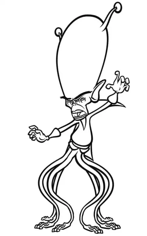 Monsters vs Aliens Coloring Pages 27