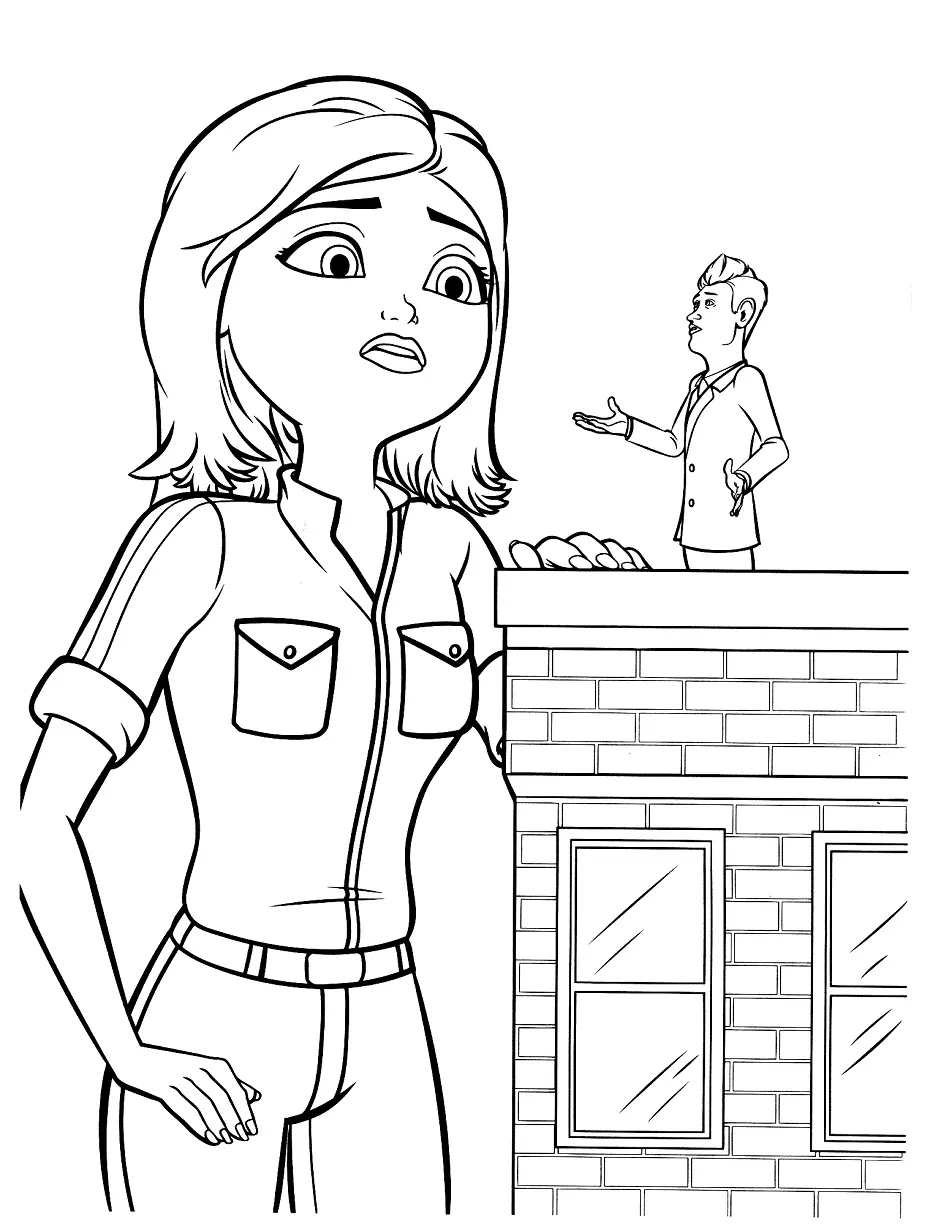 Monsters vs Aliens Coloring Pages 3