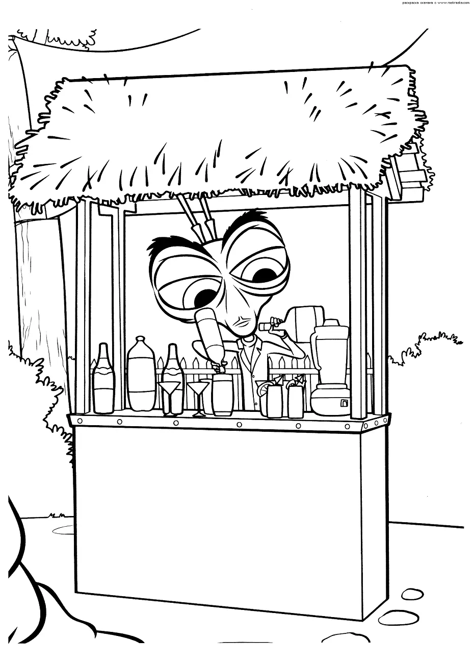 Monsters vs Aliens Coloring Pages 33
