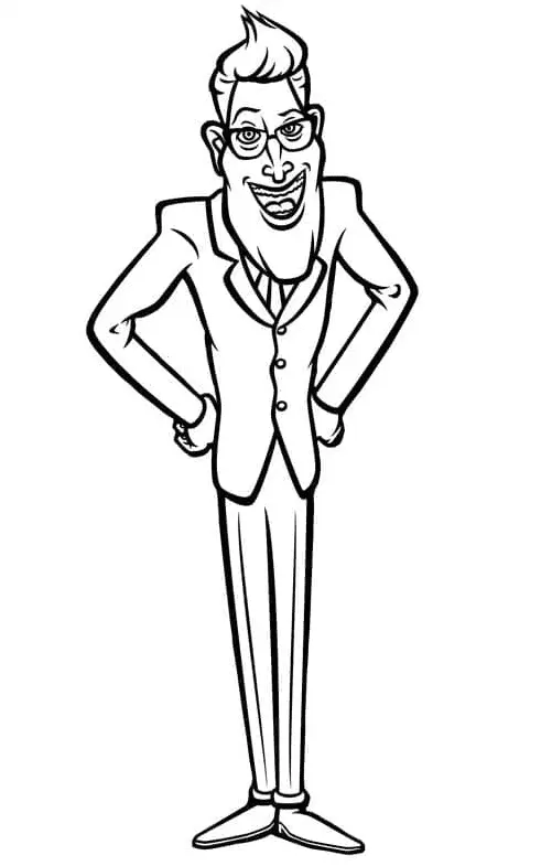 Monsters vs Aliens Coloring Pages 36