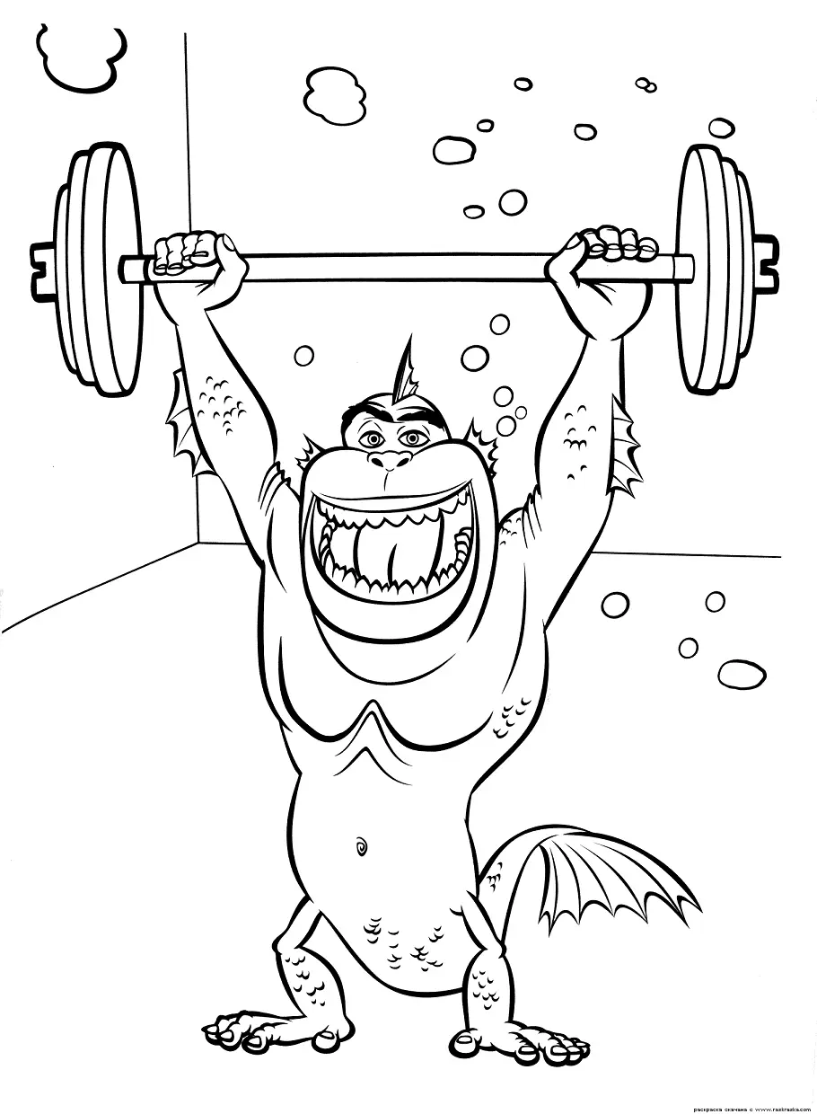 Monsters vs Aliens Coloring Pages 40