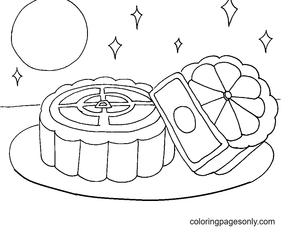 Mond Ausmalbilder 13