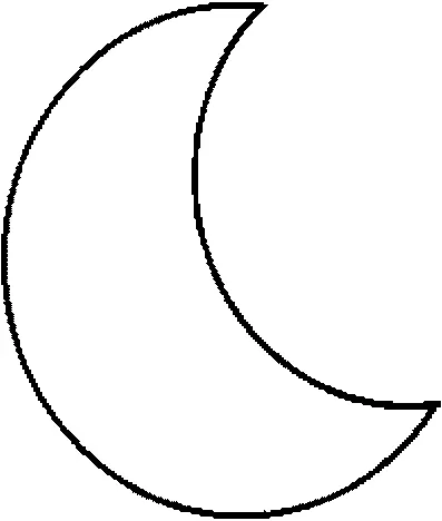 Mond Ausmalbilder 17