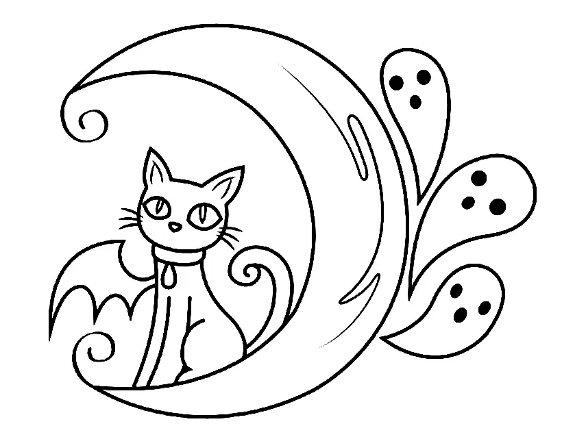 Mond Ausmalbilder 20