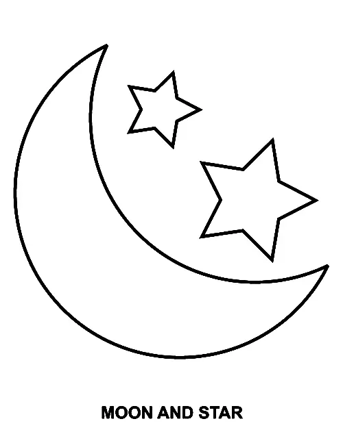 Mond Ausmalbilder 31