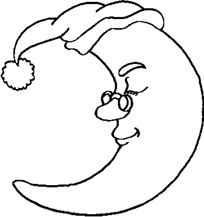 Mond Ausmalbilder 37