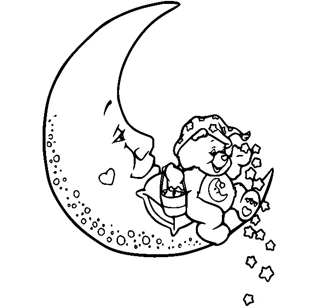 Mond Ausmalbilder 51