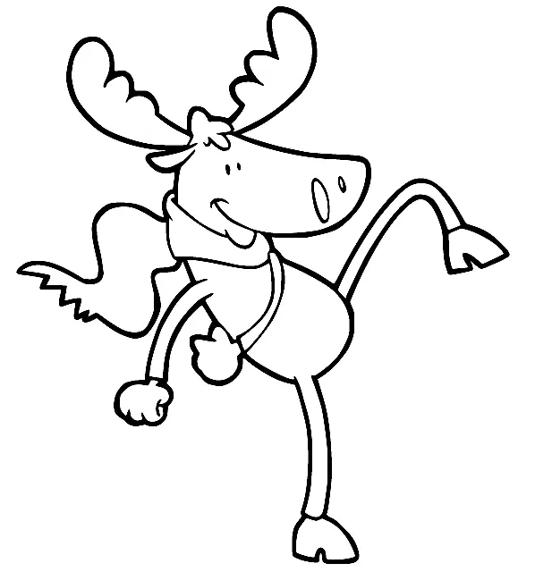 Alces Para Colorear 28