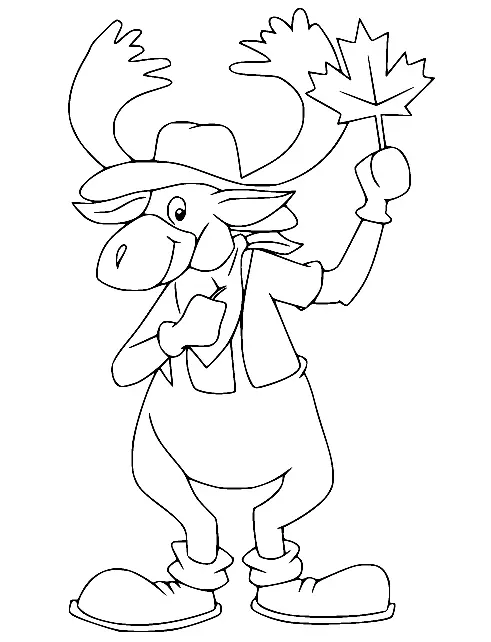 Alces Para Colorear 47