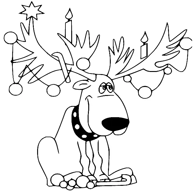 Alces Para Colorear 52