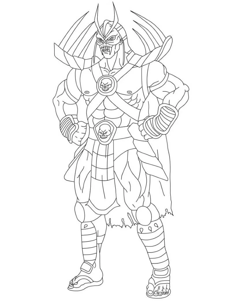 Desenhos de Mortal Kombat Para Colorir 117