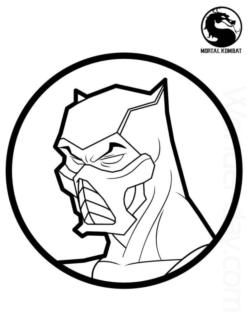 Desenhos de Mortal Kombat Para Colorir 120