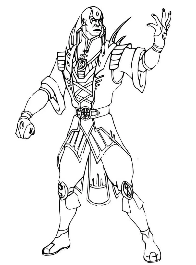 Desenhos de Mortal Kombat Para Colorir 25