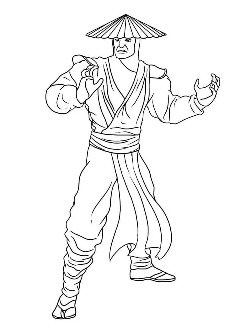 Desenhos de Mortal Kombat Para Colorir 34