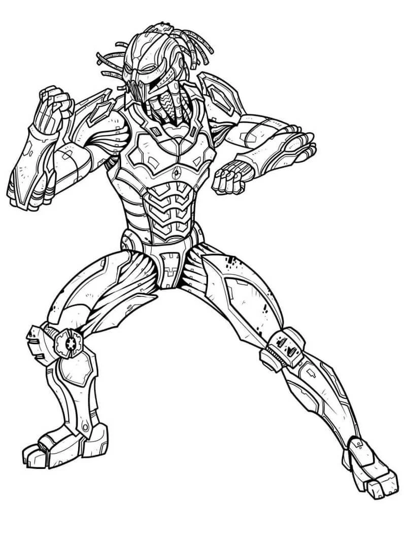 Desenhos de Mortal Kombat Para Colorir 46