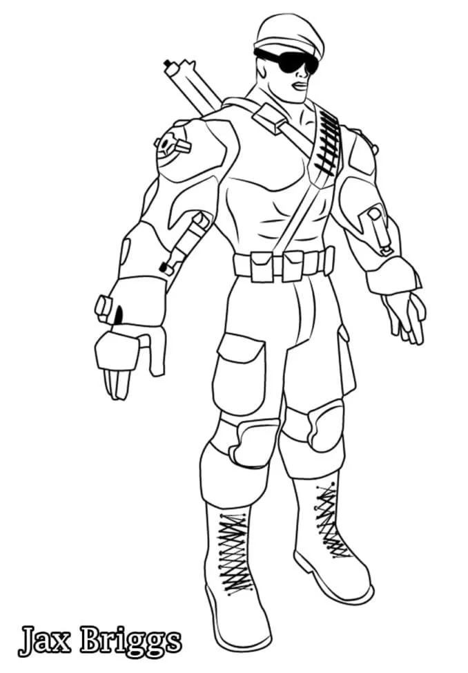 Desenhos de Mortal Kombat Para Colorir 73