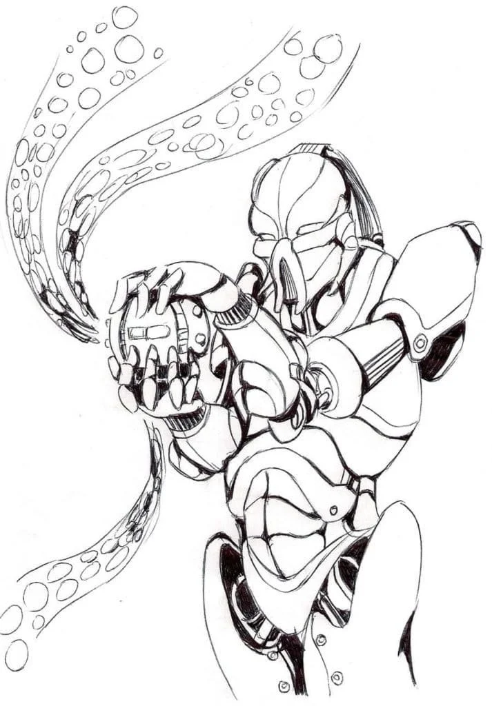 Desenhos de Mortal Kombat Para Colorir 94