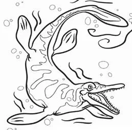 Mosasaur Coloring Pages 9