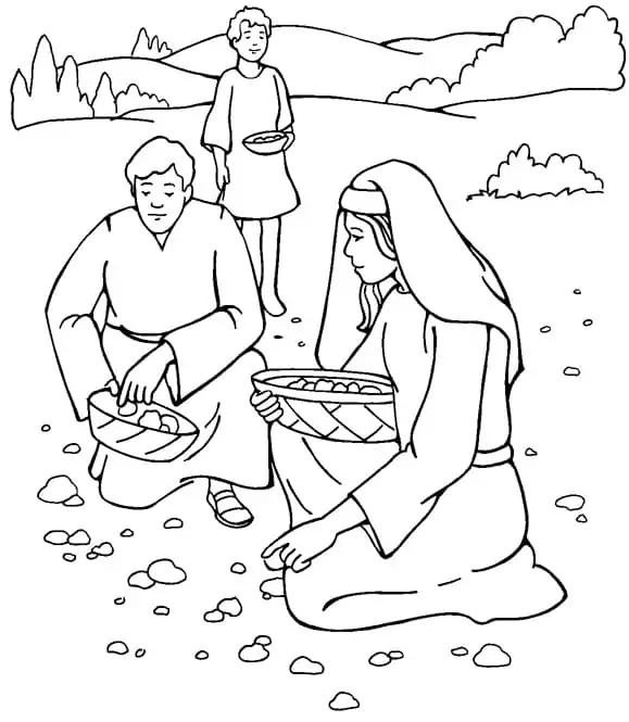 Moses Coloring Pages 32