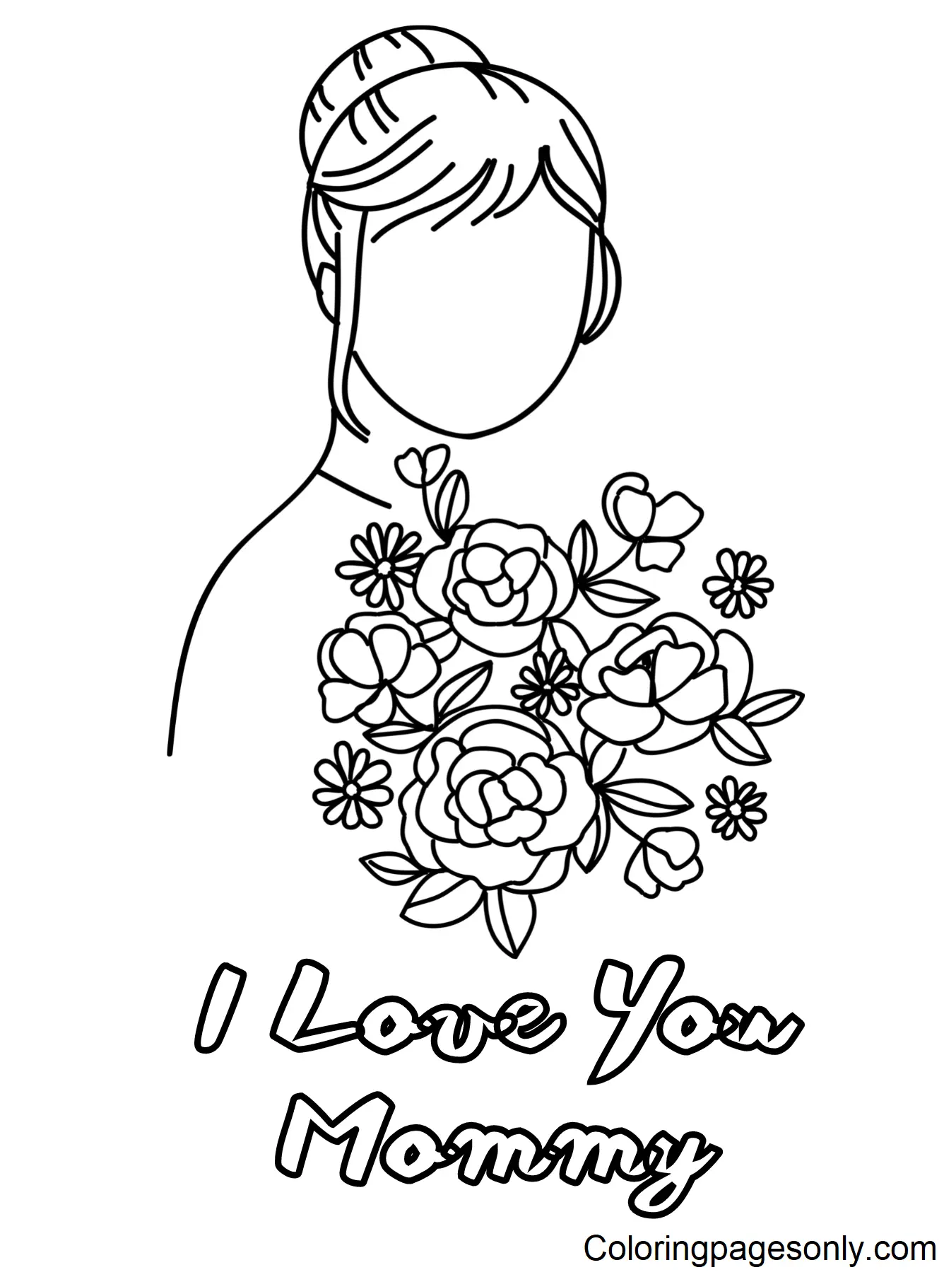 Mother s Day Coloring Pages 13