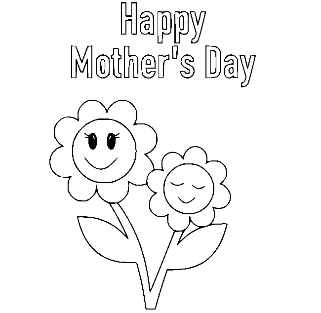 Mother s Day Coloring Pages 21