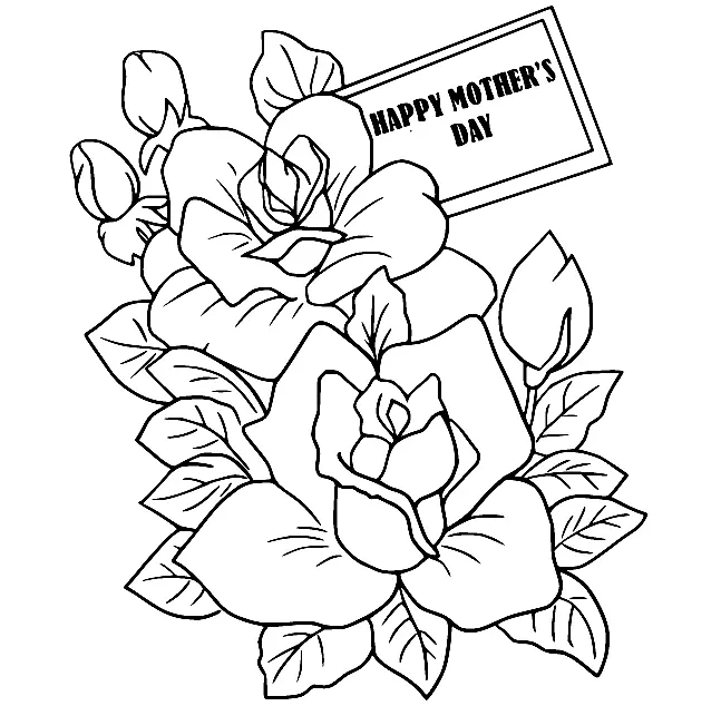 Mother s Day Coloring Pages 22