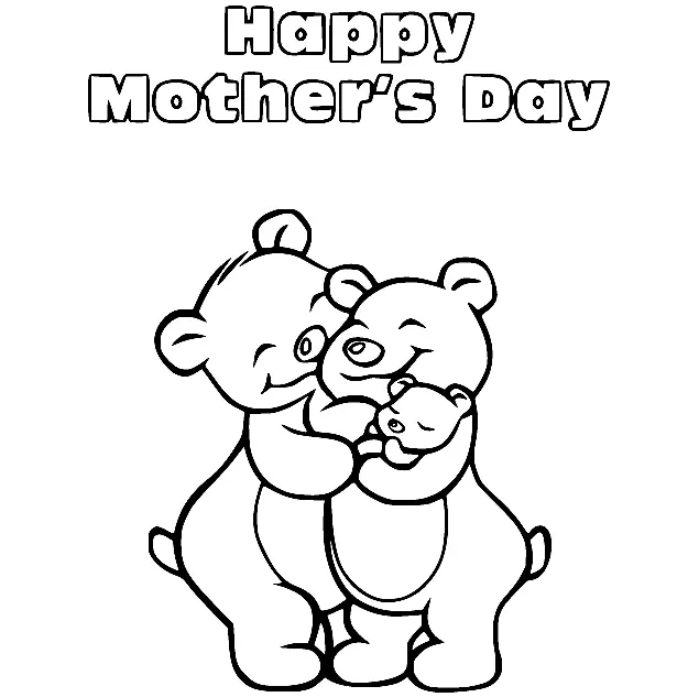 Mother s Day Coloring Pages 32