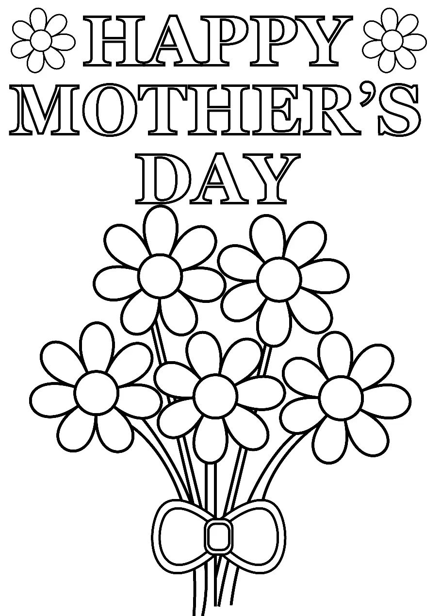 Mother s Day Coloring Pages 39