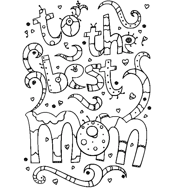 Mother s Day Coloring Pages 40