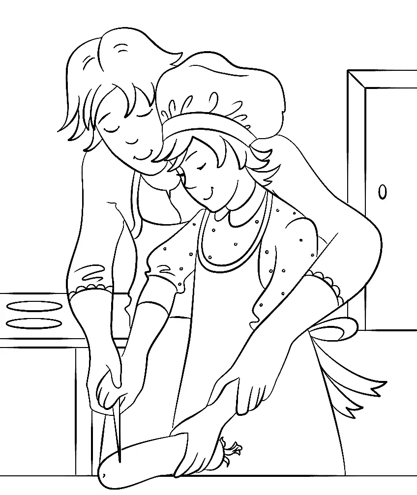 Mother s Day Coloring Pages 42