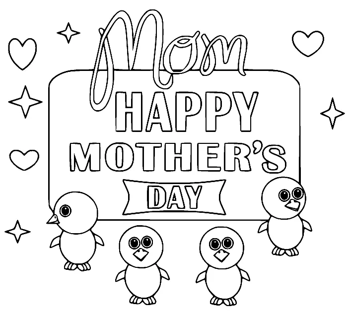 Mother s Day Coloring Pages 47
