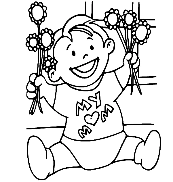 Mother s Day Coloring Pages 48