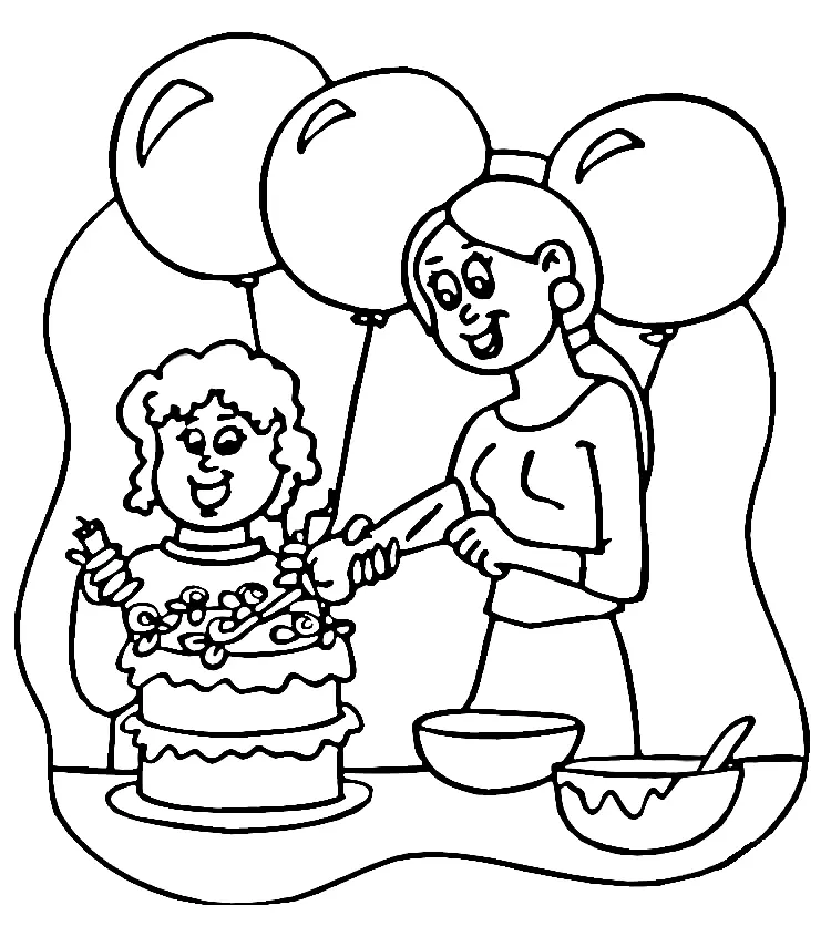 Mother s Day Coloring Pages 51