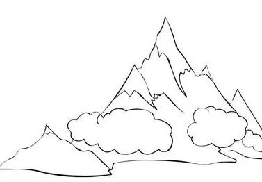 Mountains Coloring Pages 10