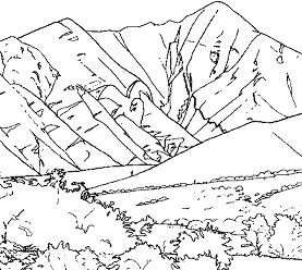 Mountains Coloring Pages 27