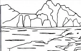 Mountains Coloring Pages 31