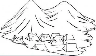 Mountains Coloring Pages 35