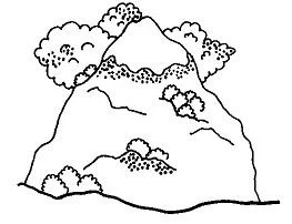 Mountains Coloring Pages 41