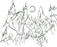 Mountains Coloring Pages 53
