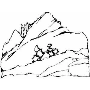Mountains Coloring Pages 60