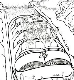 Mountains Coloring Pages 7