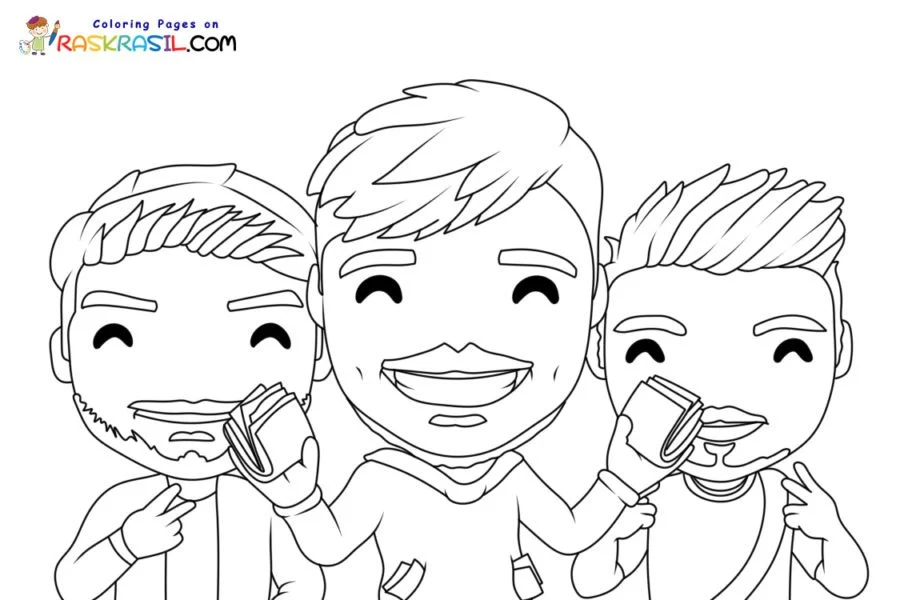 Mr Beast Para Colorear 11