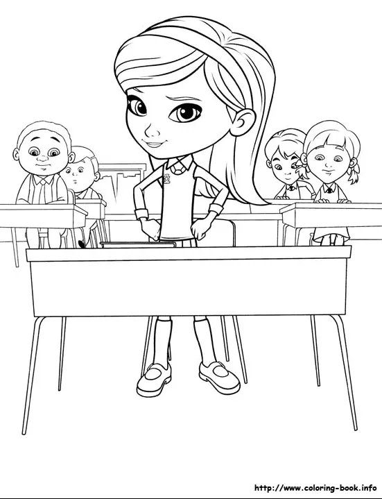 Mr Peabody and Sherman Coloring Pages 20