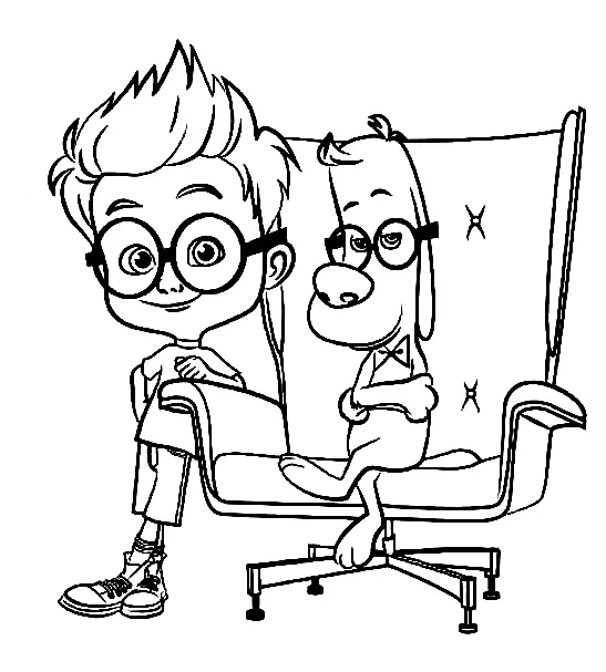 Mr Peabody and Sherman Coloring Pages 24